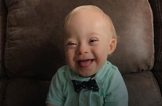 Lucas Warren, el primer niño con Síndrome de Down en la papilla infantil Gerber.